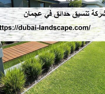 شركة تنسيق حدائق في عجمان