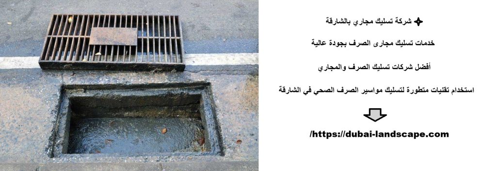 شركة تسليك مجاري بالشارقة